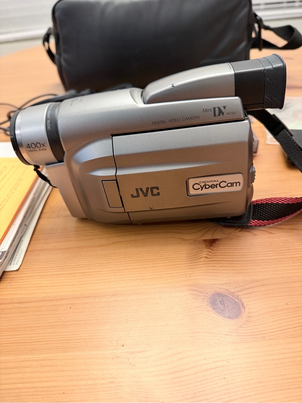 JVC Silver CyberCam Digital Video Camera - Compact Mini DV Camcorder